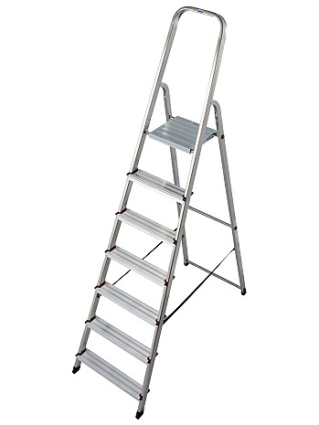 KRAUSE CORDA drabina aluminiowa wolnostojąca 7 stopni